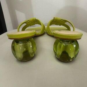 Brazilian Dian Patris  Green Sandals